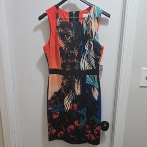 Bisou Bisou Multicolor Abstract Dress
